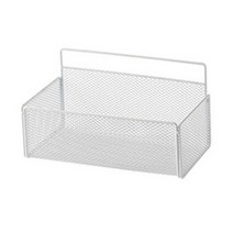 제이라이프 촘촘 벽걸이 메쉬 선반 화이트 중, 1개