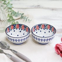 폴라브 밥공기, 로즈, 2개