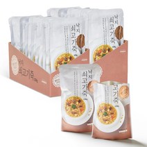 원더푸드 반려동물용 죽 120g, 낙지 + 쇠고기 혼합맛, 24개