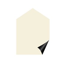 루미레브 붙이는 자석칠판 유리용 집, 크림아이보리