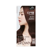 꽃을든남자 CS먹물 프리미엄 헤어 칼라크림, N5(30)진한갈색, 1개