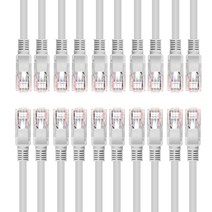 넥스트링크 다이렉트 UTP CAT.5E 랜케이블 1m CP-1201, 혼합색상, 10개