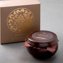 서일농원 10년 숙성 서분례명인 된장항아리, 900g, 1개