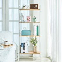 까사마루 비엔 MDF 선반 590 4단, 화이트