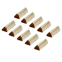 원더스토어 황동 가격표 삼각 메모꽂이 대, 1단, 10개