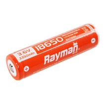 레이맨 18650 배터리 3350mAh 충전지 보호회로형, 1개