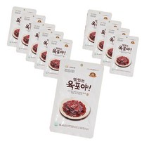맛있는육포야 한돈 육포, 25g, 10개