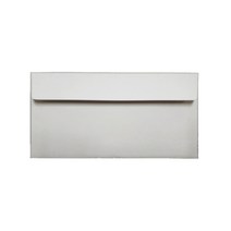 크라프트지 종이 자켓형 우편 소봉투 105 x 220 mm, 은회색, 100개