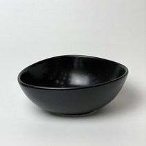 에라토 조약돌 대접, 블랙, 1개