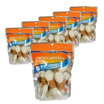 벨버드 강아지 치킨 밀크껌 10p, 닭고기맛, 6개