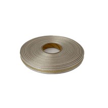 티나피크닉 크리스마스 선물 포장 리본끈 1메탈리본 8mm, 연베이지, 40.5m