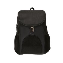 딩동펫 반려동물 블룸 메쉬 프론트백팩, 블랙