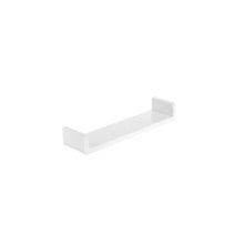 무타공 강력부착 심플 다용도 선반 Large, 화이트, 1개