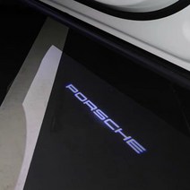 해시카 포르쉐 렌즈형 도어라이트 B타입, 포르쉐 순정로고, 2개