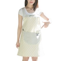 빈티지 무늬 앞치마, TYPE06, 1개