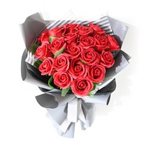 도시정원 조화 20송이 장미꽃다발, 레드