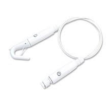 타공판 천장 레일용 와이어 액자걸이 원터치 소, 화이트, 1개