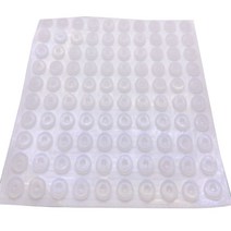 3M 범폰 미끄럼방지 스티커 반투명 A0023 100p, 1개