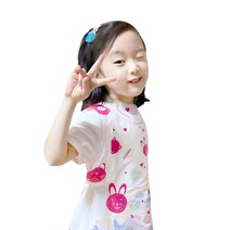 에버크린팩 어린이 일회용 앞치마 500p, 1개, 핑크
