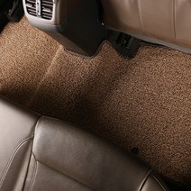 만도 엣지 와이드 볼륨쿠션 코일카매트 확장형, 브라운, BMW X7 [1세대] 7인승 2019.6~