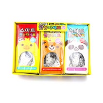 스마트 만능자 세트 3종 x 8p, 혼합색상, 1개