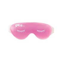 [젤안대] 냉온 눈찜질팩 수면안대 핑크, 1개