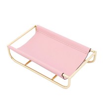 프로방스 가죽 소품트레이 핑크, 1개
