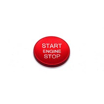 엔진 스타트 버튼커버 버튼 몰딩 레드, 아우디 A4 / A5 / A6 / A7 / A8 / Q3 / Q5 / Q7
