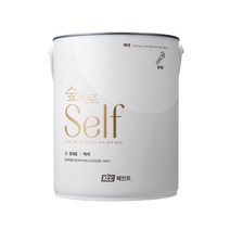 KCC 숲으로 셀프 철재용 에그쉘 수성페인트 3L, 백색