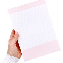 랄라예나 파스텔 코넬식 노트 떡메모지 A5, 파스텔 핑크, 1개