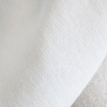 르우홈 워싱 린넨 솔리드 패브릭 원단, 아이보리