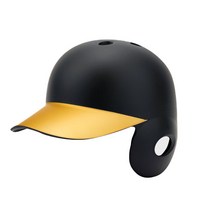 18.44 경량 무광 헬멧 우타용, 블랙 골드