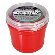 일체형 수성 잉크 400g + 지연제 50ml 세트, red