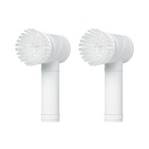 깔끔상회 청소 전동솔, 혼합색상, 2개