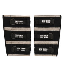 제로투히어로 3단 벨크로 히어로 프로 팔꿈치 보호대 Type2 Grey, 1개