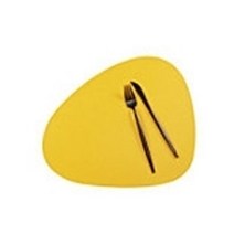 모던애그 북유럽 실리콘 가죽 방수 테이블 매트, 올리브, 중(33 x 41 cm)