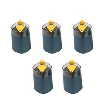 리빙나우 원터치 이쑤시개통, 블루그린, 5개