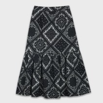 미쏘 반다나 롱 스커트