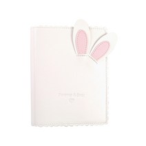가죽 토끼 스탠다드 폴라로이드 미니 앨범, white, 16매
