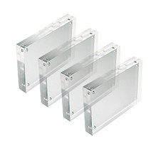 자석 네모 액자2 8302 4p, 투명