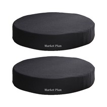 마켓플랜 고밀도 스펀지 방석 원형 8cm 2p