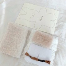 두바림펫 감성 인형 만들기 키트, 1세트, 토끼인형