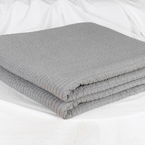 라비쉬앳홈 고밀도 100수 바이오워싱면 침대패드, 애쉬 그레이
