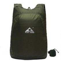 블루썬 초소형 경량 스포츠 백팩, 카키