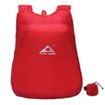 블루썬 초소형 경량 스포츠 백팩, 레드