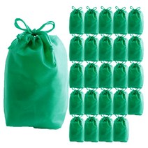 부직포 복주머니 더스트백 15 x 20 cm 25p, 그린, 1개