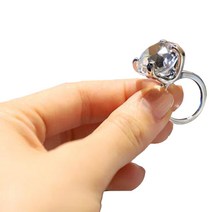 2천 캐럿 다이아반지 프로포즈, 투명, 1개