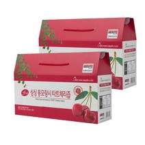 싱싱 몽모랑시 타트체리즙 30p, 2개, 2100ml