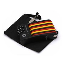 유락 AEROBLADE 관절 폴딩 자전거 자물쇠, 블랙, 1개