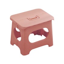 하리코 휴대용 비비드 접이식 스툴 M, 핑크